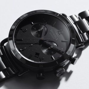 Shinola Watch: Canfield Sport 40mm, Black Bracelet